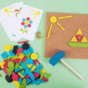 PLAYBOX Edukativna igračka Knock Knock - maštoviti oblici