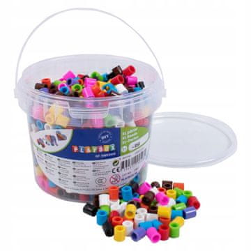 PLAYBOX Perle za glačanje DIY XL10kol MIX v10mm900 kom