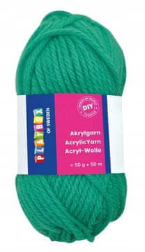 PLAYBOX Akrilna pređa, pređa-50 g Akril ZELENA