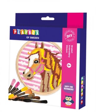 PLAYBOX Komplet za ručni rad - Vez konja