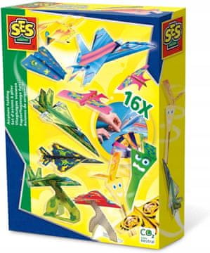 PAPIRNATI AVION origami za djecu SES