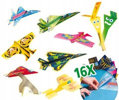 PAPIRNATI AVION origami za djecu SES