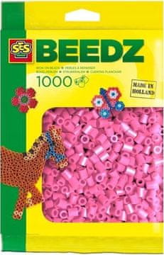 Perle za peglanje 1000 RUŽIČASTE