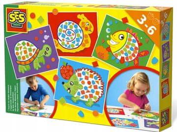 Set za učenje lijepljenja mozaika SES