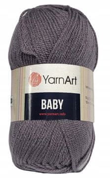 YarnArt Baby 852 50g pređa blijedo ljubičaste boje