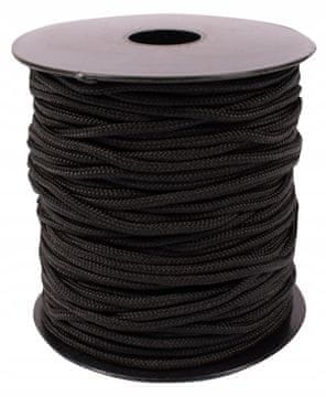PLAYBOX DIY crna pletena polipropilenska žica Ø 2 mm 50 m