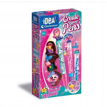 Clementoni MINI PEN FACTORY Kreativni set ČAROBNE SIRENE