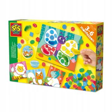 Montessori set za sortiranje boja i materijala 14062