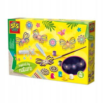 Svjetlosna girlanda LEPTIRIĆI ukrasni DIY set za djecu 14039