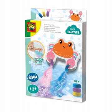 KRAB Tablete za kupanje za bojanje vode za kupanje za djecu 18 kom 13052