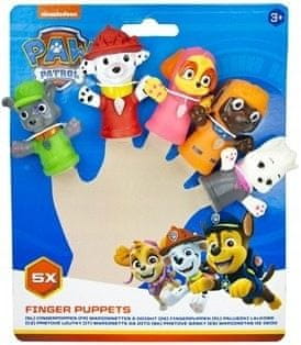 Spin Master Lutke za prste ŠAPE PATROL Figure lutke kazalište 8711851826016 5 kom