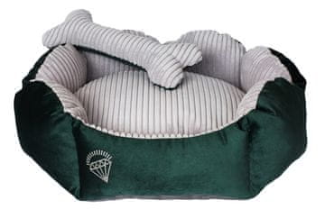 Lauren Design DIANA krevet 55cm x 50cm boje boce zelene