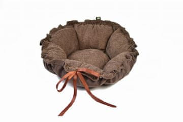 Lauren Design DAISY krevet smeđi + smeđa konstrukcija 80 cm