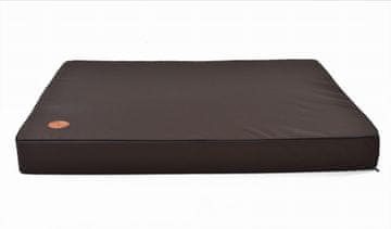 Lauren Design Ortopedski madrac Hector, smeđi, vanjski, L - 85 x 70 x 10 cm