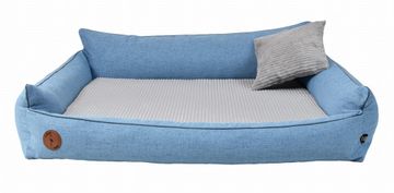 Lauren Design Rocky ortopedski plavi krevet M - 83cm x 73cm