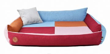 Lauren Design Rocky Ortopedski višebojni krevet M - 83cm x 73cm