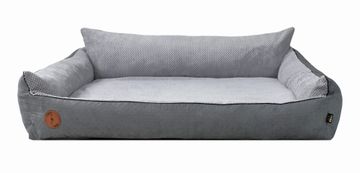 Lauren Design Rocky ortopedski krevet sivi L - 97cm x 86cm