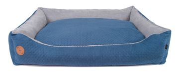 Lauren Design CEZAR sofa, tamnoplava, prošivena, M - 80 cm x 70 cm