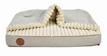 Lauren Design Luna ortopedski bež XL - 100 x 80 x 10 cm