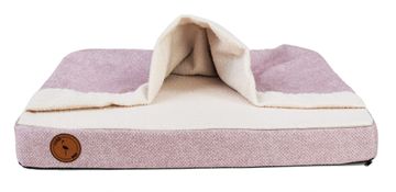 Lauren Design Luna ortopedski ružičasti XL - 100 x 80 x 10 cm