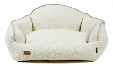 Lauren Design Sofa s bukle boje krem Charlotte S - 68 cm x 62 cm