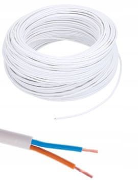 OMY 2x0,75 25m bijeli električni kabel