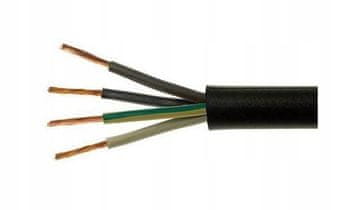 Radionički električni kabel gumeni OW 4x2,5 10m