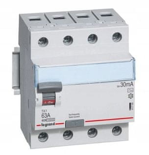 LEGRAND diferencijalni prekidač 4P 63A 411709