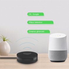 Univerzalni WiFi IR daljinski upravljač TUYA SmartLife Black NEO