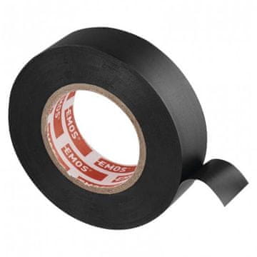 EMOS PVC izolacijska traka 19 mm x 20 m crna