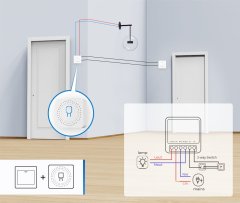 TUYA Zigbee kontroler za ugradnju u zidnu rasvjetu