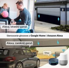 Tuya WiFi kontroler garažnih vrata sa senzorom