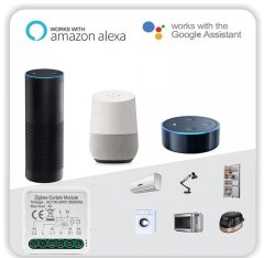 Zigbee TUYA kontroler roleta za ugradnju u zid