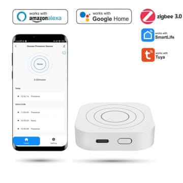 Zigbee Tuya senzor prisutnosti