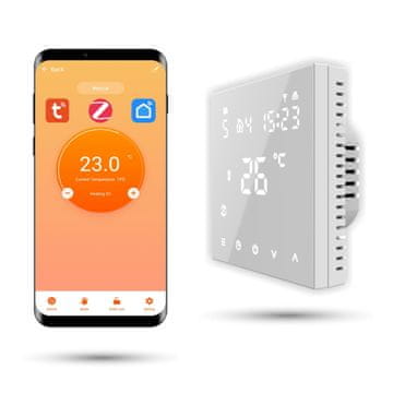Zigbee sobni termostat TUYA 3A bijeli PRO2