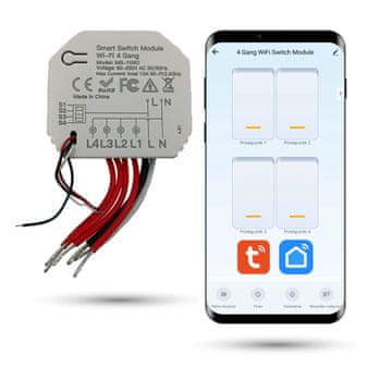 TUYA 4-kanalni Wifi kontroler rasvjete