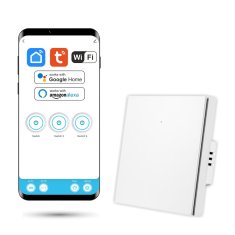 Tuya SmartLife Wi-Fi jednostruki prekidač s N bijelom bojom