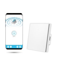 Tuya SmartLife Wi-Fi jednostruki prekidač s N bijelom bojom