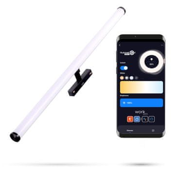 Tuya 2.4GHZ LED reflektor s cijevi 15W za magnetske tračnice SMART TRACK 48VDC 2700-6000K, prigušljiv