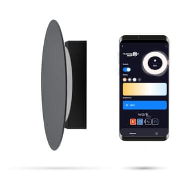 Tuya okrugli 6W BD6 Zigbee reflektor za SLIM TRACK i FiberFLEX tračnice 48VDC 3000-6000K prigušljiv