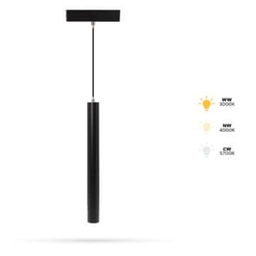 Cijevni reflektor 6W DX6 za SLIM TRACK i FiberFLEX tračnice 48VDC 3CCT 3000K, 4000K, 5700K