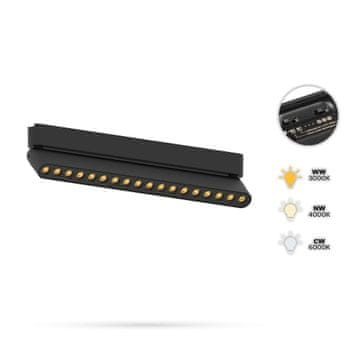 Linearni reflektor Grille Reg 18W ZD18T za SLIM TRACK i FiberFLEX tračnice 24VDC 3CCT 3000K, 4000K, 6000K