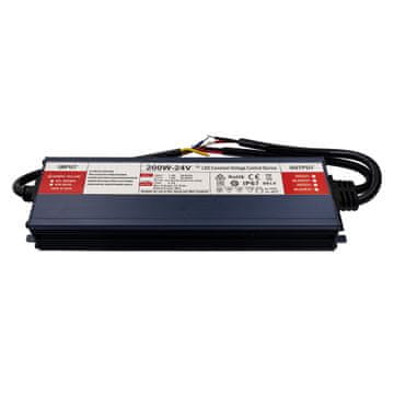Vodootporno napajanje 24VDC 200W IP67