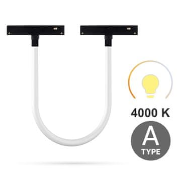 Cijevna žarulja 1M 16W RG1 tip A za SMART TRACK šine 4000K crna
