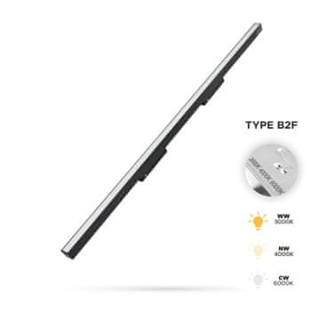 LED linearni reflektor s rasvjetom 40W 3CCT tip B2F za magnetske tračnice SMART TRACK 48VDC
