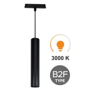 LED viseća cijev 10W 3CCT tip B2F za SMART TRACK magnetske šine 48VDC