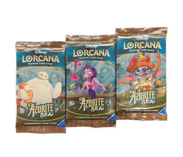 Disney Lorca set karata: CH6 Azurite Sea - Booster paket (1 paket)
