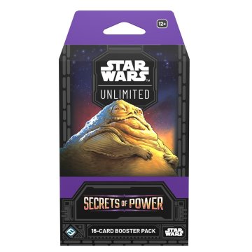 Star Wars Unlimited CG: Secrets of Power - Booster paket s rukavima (1 pakiranje)