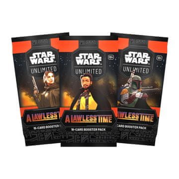Star Wars Unlimited CG: Bezakonje vrijeme Karte - Booster paket (1 paket)