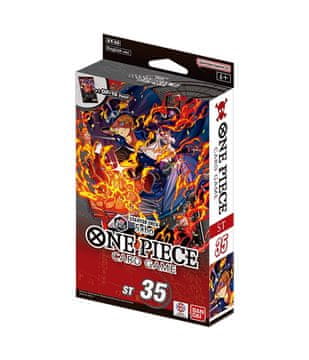 Špil kartaške igre One Piece: ST35 Crveno-crni Sabo početni špil